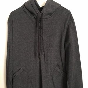 Ezekiel Button up Hoodie Grey